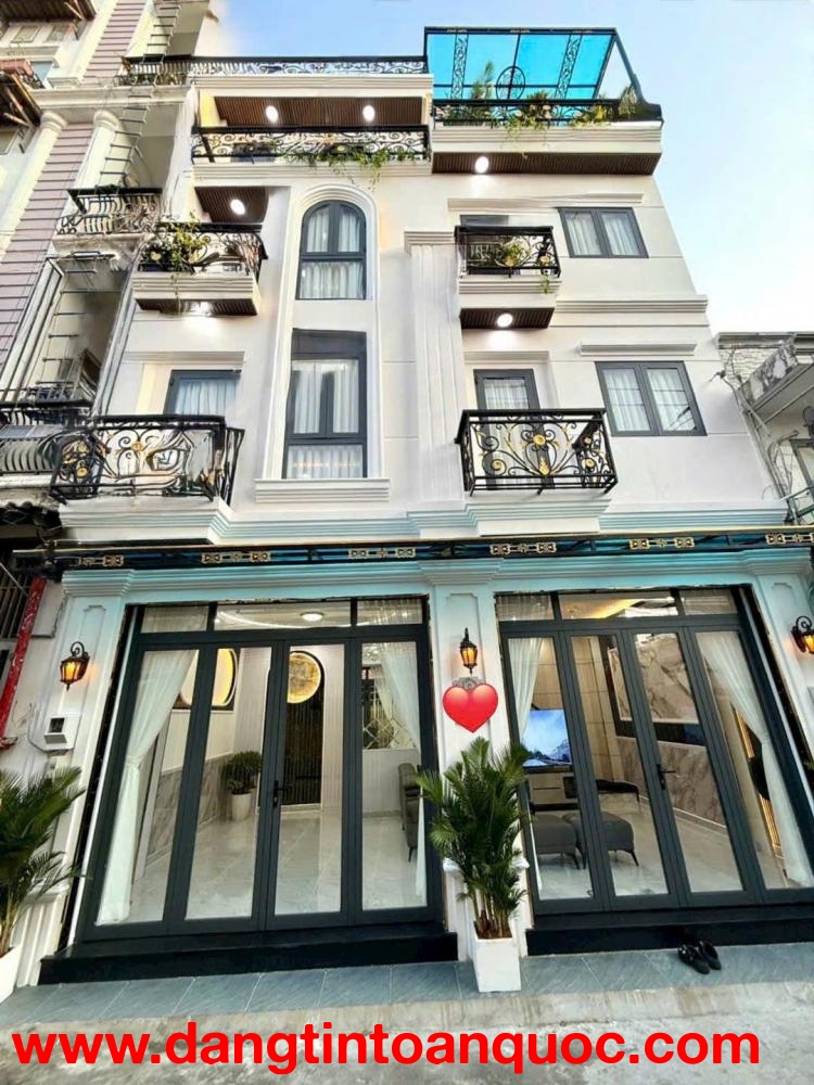 NHÀ MỚI KHU VIP HXH VÕ THỊ NHỜ – 4 TẦNG BTCT – MT HẺM >6M