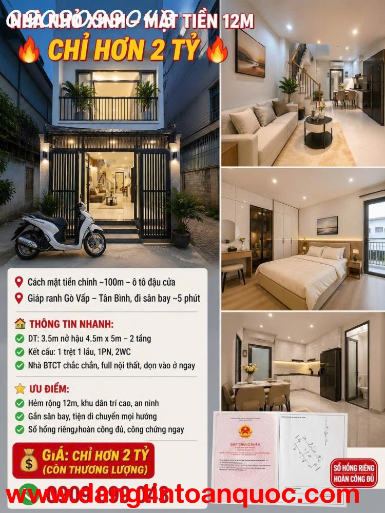 r???? NHÀ NHỎ XINH – GIÁ HƠN 2 TỶ ????