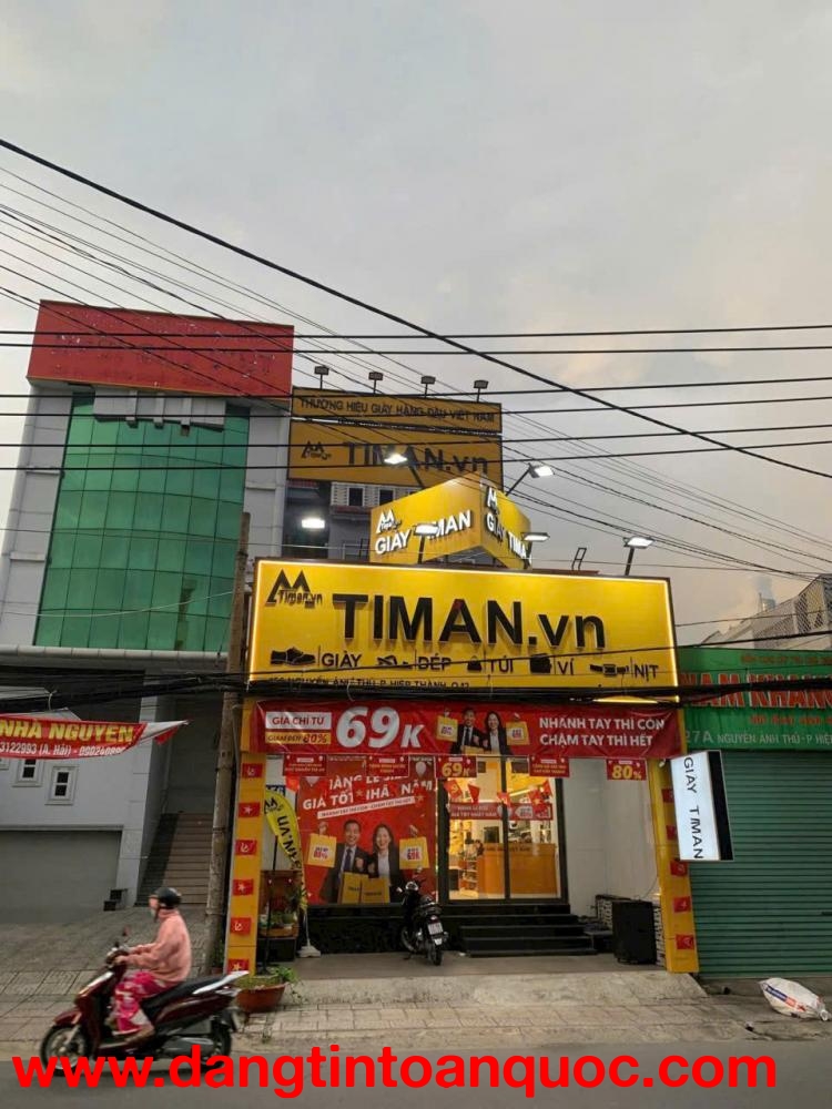 MẶT TIỀN (6.2X25) NGUYỄN ẢNH THỦ, Q.12 – VỊ TRÍ VÀNG KHÚC SUNG NHẤT