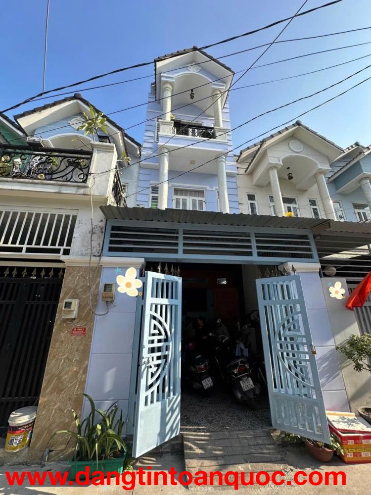 BÁN NHÀ ĐẸP HXH 5M THÔNG TÔ NGỌC VÂN, QUẬN 12, DT 4 x 14m, 3 TẦNG BTCT - Gía  5.6 tỷ