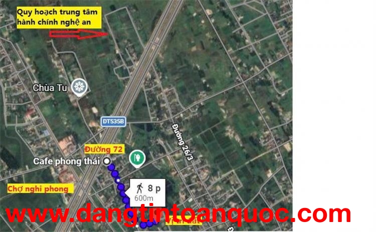 ĐẤT ĐẸP – GIÁ TỐT – CHÍNH CHỦ CẦN BÁN LÔ ĐẤT – Nghi Phong – Khối 4 Vinh Lộc – Nghệ An