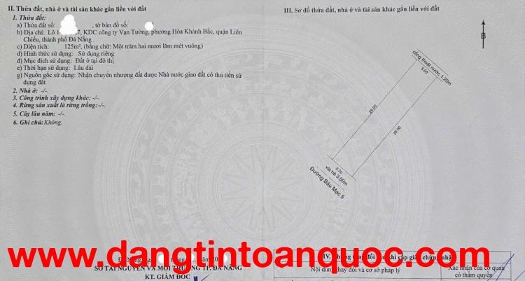 HÀNG HIẾM - Bán 1 cặp đất đường Bàu Mạc 5 - thông Nguyễn Chánh