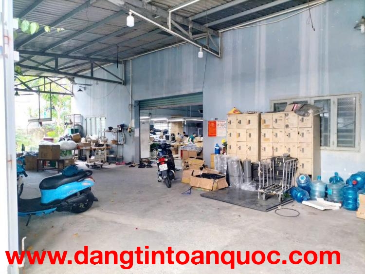 NHÀ XƯỞNG 1000M2 – HIỆP THÀNH 43, Q12 – ĐANG SX, VÀO LÀ CHẠY NGAY