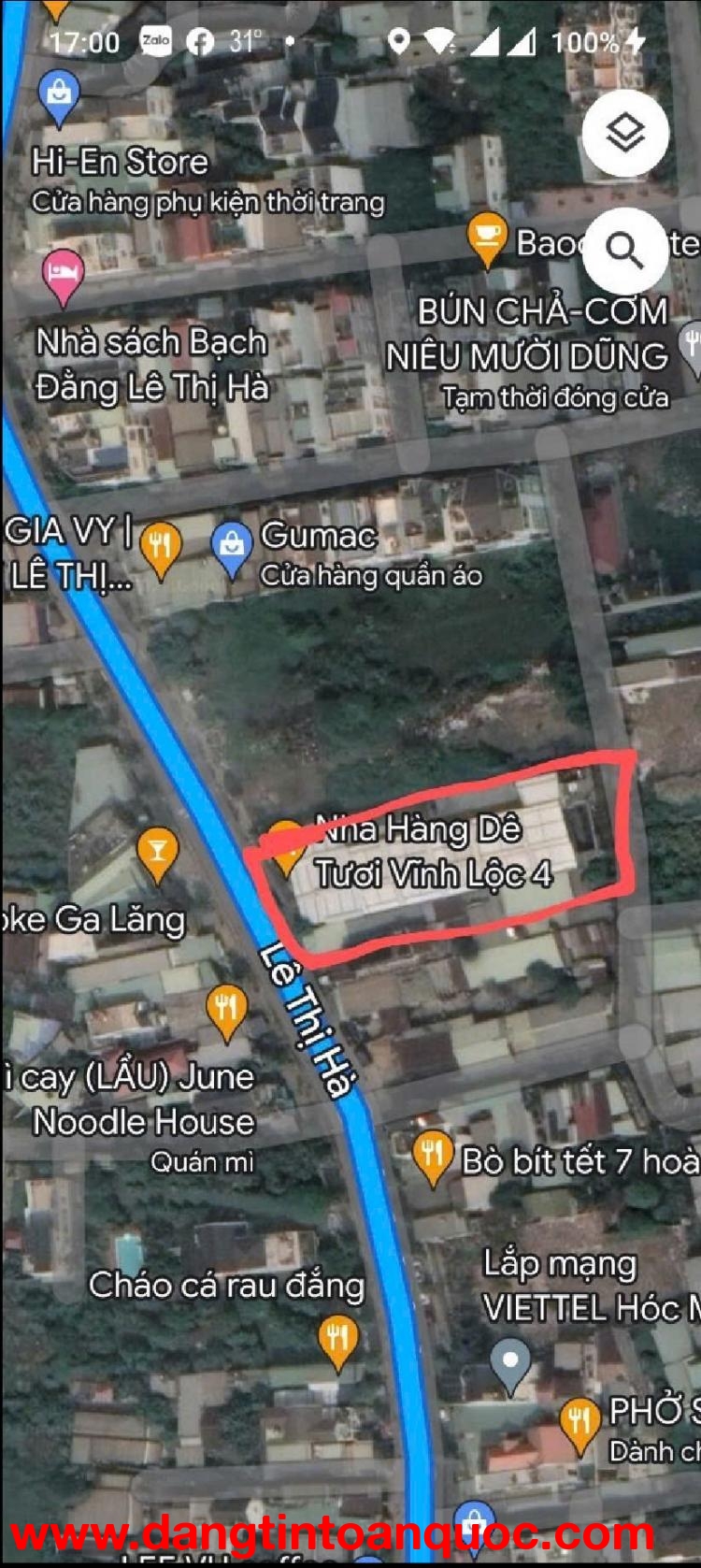 CC GỬI BÁN ĐẤT MẶT TIỀN LÊ THỊ HÀ, HÓC MÔN – GIẢM TỪ 155 TỶ CÒN 115 TỶ!