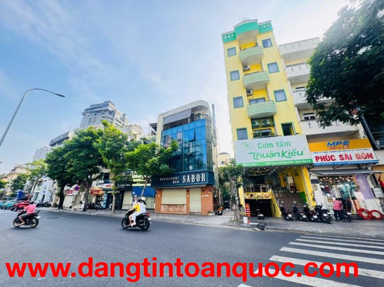 BÁN NHÀ 4 TẦNG MẶT TIỀN Đ.YERSIN, QUẬN 1- NGANG KHỦNG 15M*21M- SẴN HDT 1 PHẦN NHỎ QUÁN BAR 90TR/TH- 