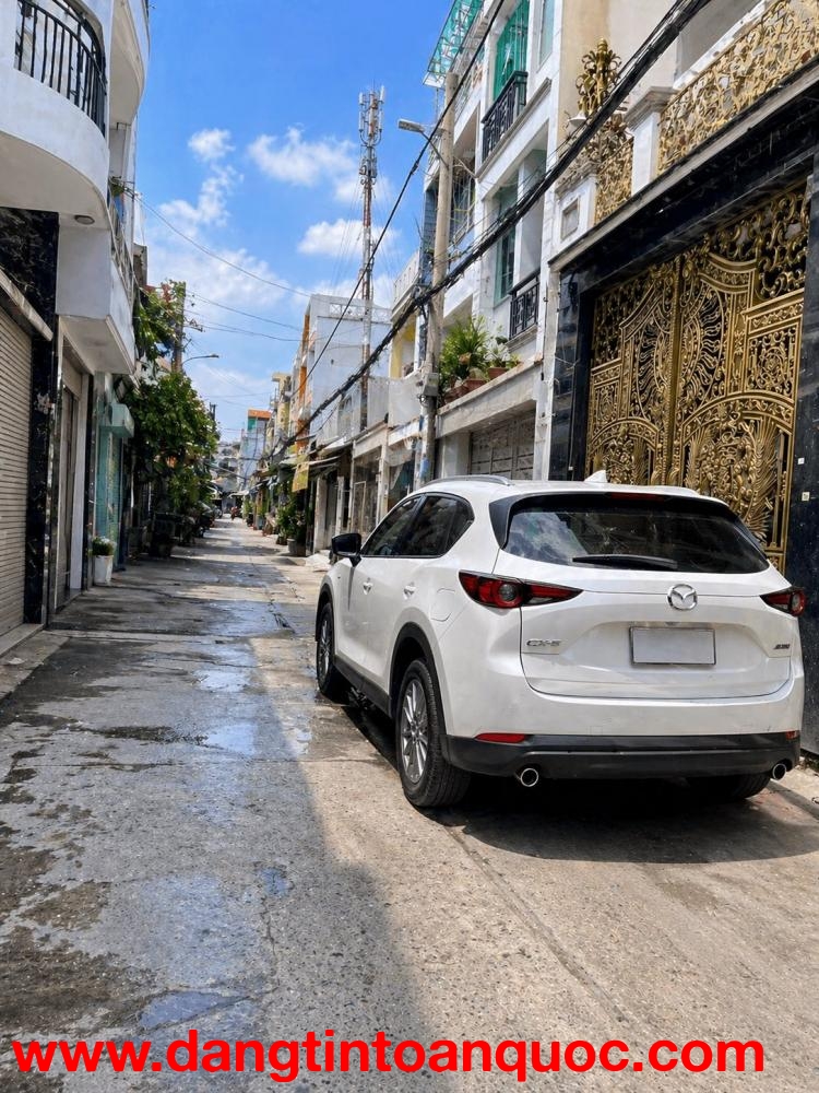 GÒ DẦU – HẺM XE HƠI 5M – 4 TẦNG – 5PN – 70M2 NỞ HẬU – GIỮ TIỀN TỐTcHỈ 6.X