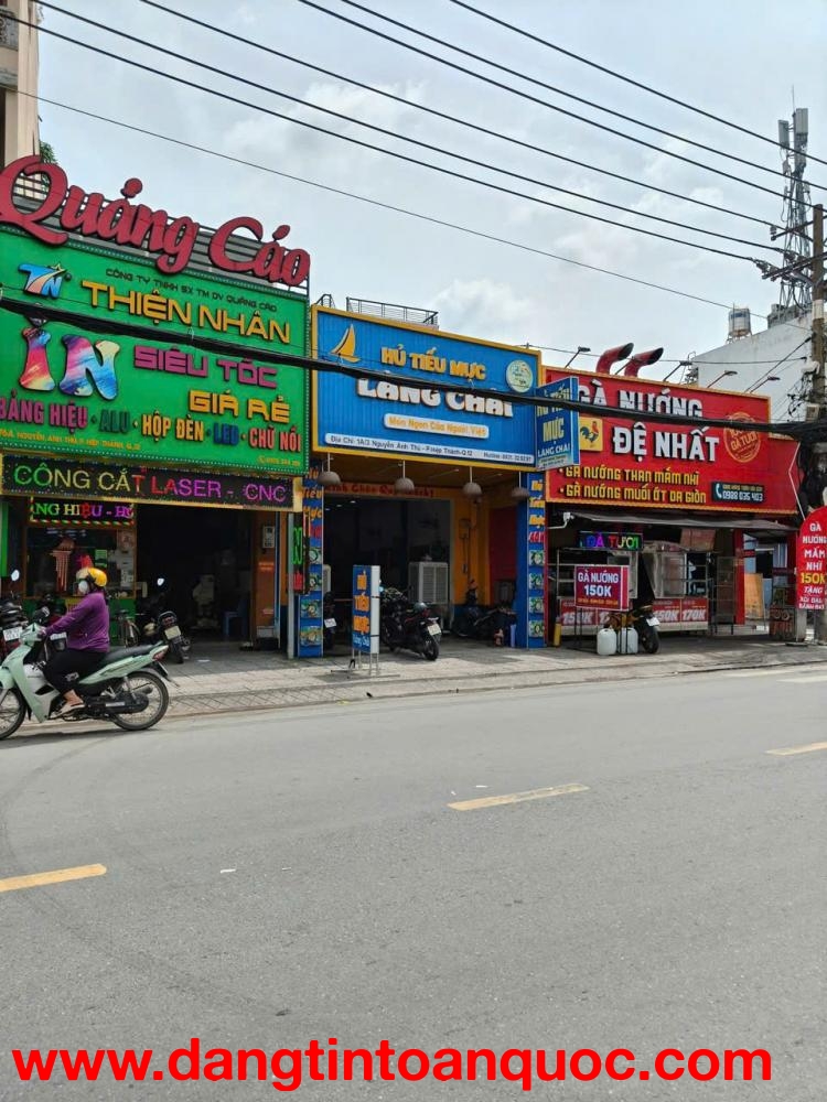 MẶT TIỀN VÀNG NGUYỄN ẢNH THỦ – QUẬN 12 – THU NHẬP 30TR/THÁNG – GIÁ CHỈ 14,5 TỶ