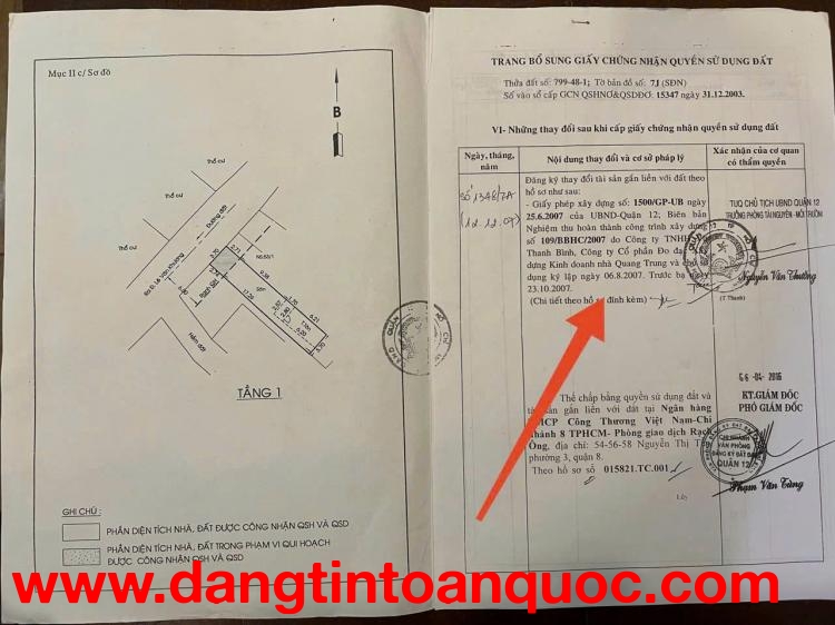 HOT – NHÀ MẶT TIỀN CHỈ 6,3 TỶ - TRẦN THỊ CỜ THỚI AN, Q12 NGAY BIA TIGER