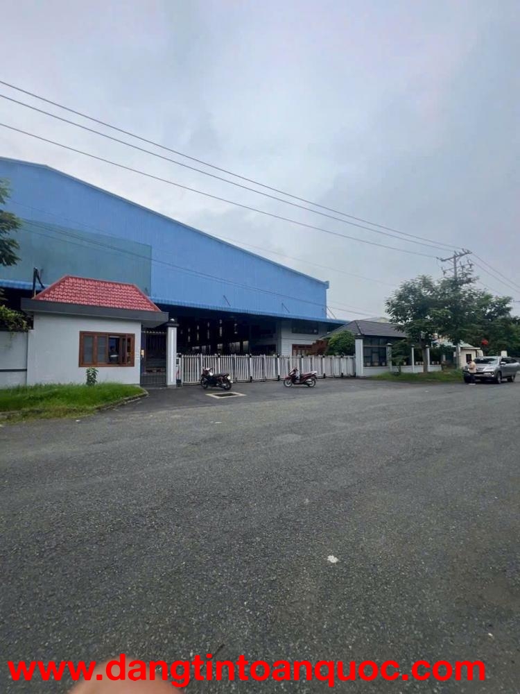 SANG NHƯỢNG NHÀ MÁY GỖ 14.650m²  KCN NHỊ XUÂN, HÓC MÔN– GIÁ 135 TỶ CHƯA VAT