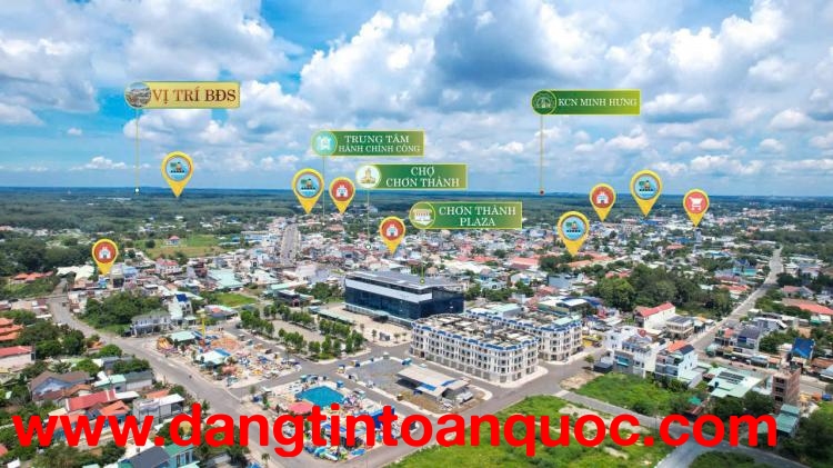 ???? ĐẤT TRUNG TÂM CHƠN THÀNH – GIÁ CHỈ TỪ 5XX ????
