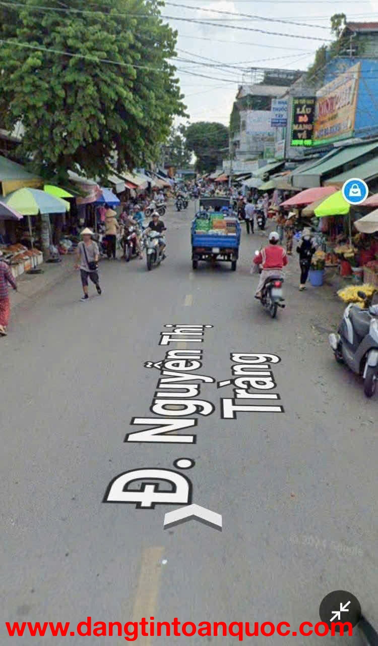 NHÀ (5x25) MT CHỢ NGUYỄN THỊ TRÀNG – HIỆP THÀNH, Q12 – DT 125m² – GIÁ 10 TỶ‼️