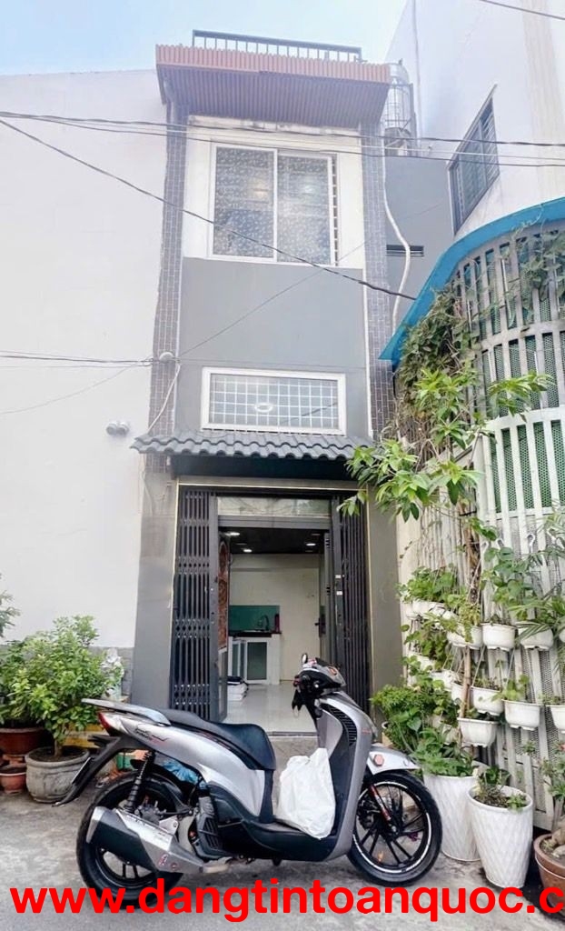 BÁN NHÀ 3 TẦNG Nguyễn Oanh, Gò Vấp gần chợ An Nhơn chỉ 2ty4