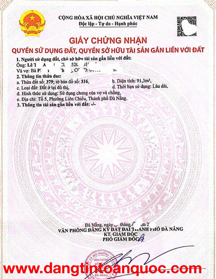 ????????Bán đất kiệt Ô TÔ K856 Tôn Đức Thắng - thông Ngô Thì Nhậm