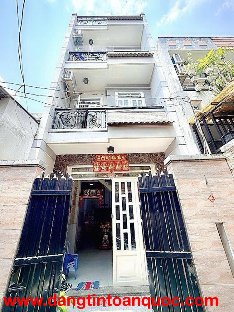 Gần ngã tư bốn xã - 4 tầng - 4 phòng ngủ - sát Tân phú - nhỉnh 4.9 tỷ (tl)