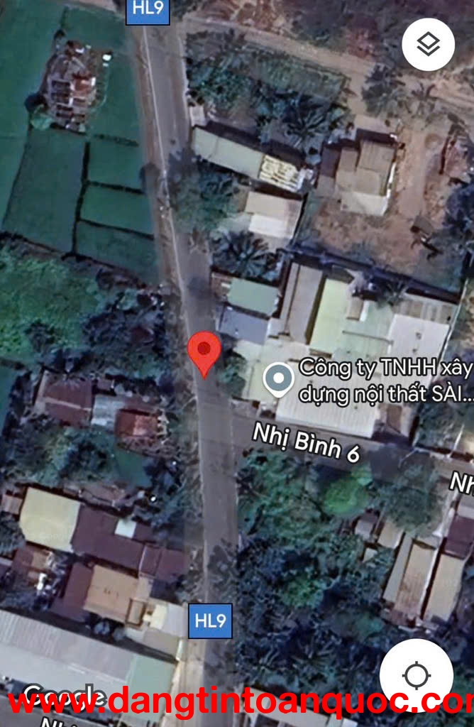 BÁN LÔ ĐẤT (20x57) MẶT TIỀN NHỊ BÌNH 3 – NGÃ 3 HUỲNH THỊ XE – NGANG 20M