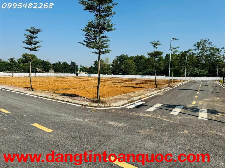 Của Quý Hiếm  lô góc, view hồ Đồng Trạng 103,3m2 - lô góc - MT: 7m - giá chỉ  từ 2,5tỷ