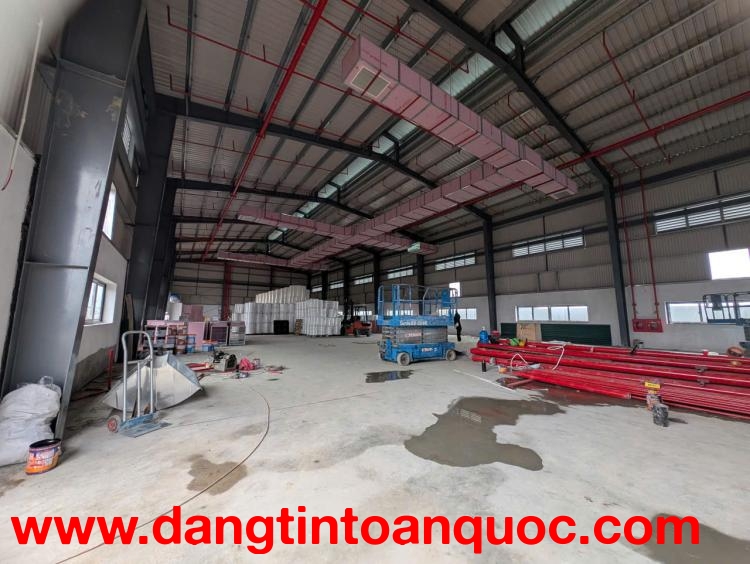 CHO THUÊ NHÀ XƯỞNG 2.500m2 KHU CN YÊN PHONG, PCCC TỰ ĐỘNG