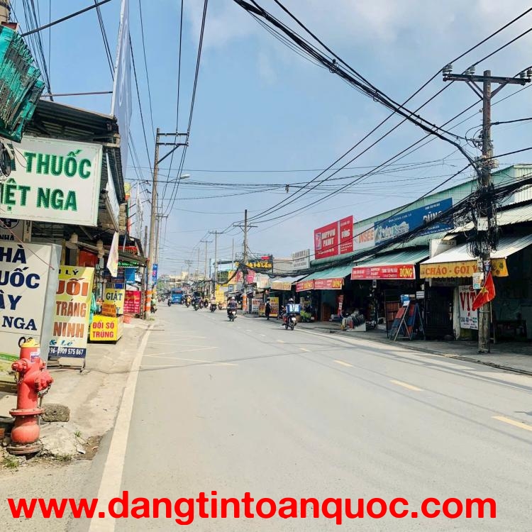 MẶT TIỀN PHAN VĂN ĐỐI – NGAY NGÃ BA PHAN VĂN HỚN – GIÁ CHỈ 8,7 TỶ