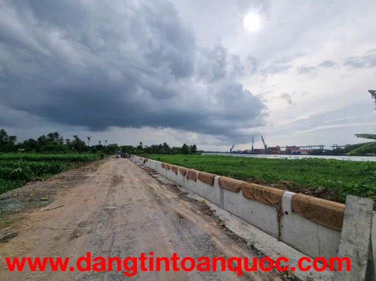 LÔ ĐẤT (7x75) MẶT TIỀN SÔNG SÀI GÒN ĐÔNG THẠNH, HÓC MÔN