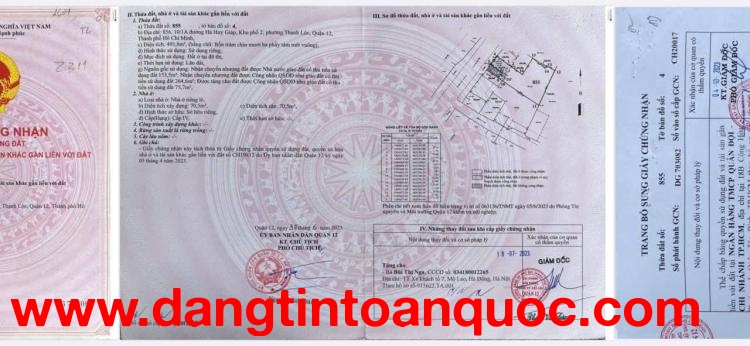 BÁN ĐẤT MẶT TIỀN HÀ HUY GIÁP – VỊ TRÍ SIÊU HOT – 494M² – GIÁ CHỈ 35 TỶ