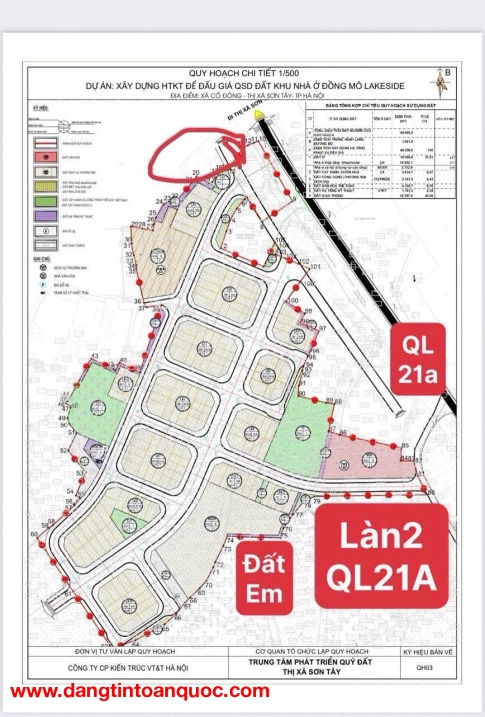 BÁN LÔ GÓC MẶT KINH DOANH LÀN 2 QL21 GẦN CỔNG TRƯỜNG ĐHQG VÀ KHU CNC HÒA LẠC ĐÃ CÓ SỔ FULL THỔ CƯ