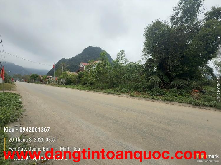 Chính chủ bán đất tại thôn Yên Thắng, Yên Hóa, Minh Hóa, QB.