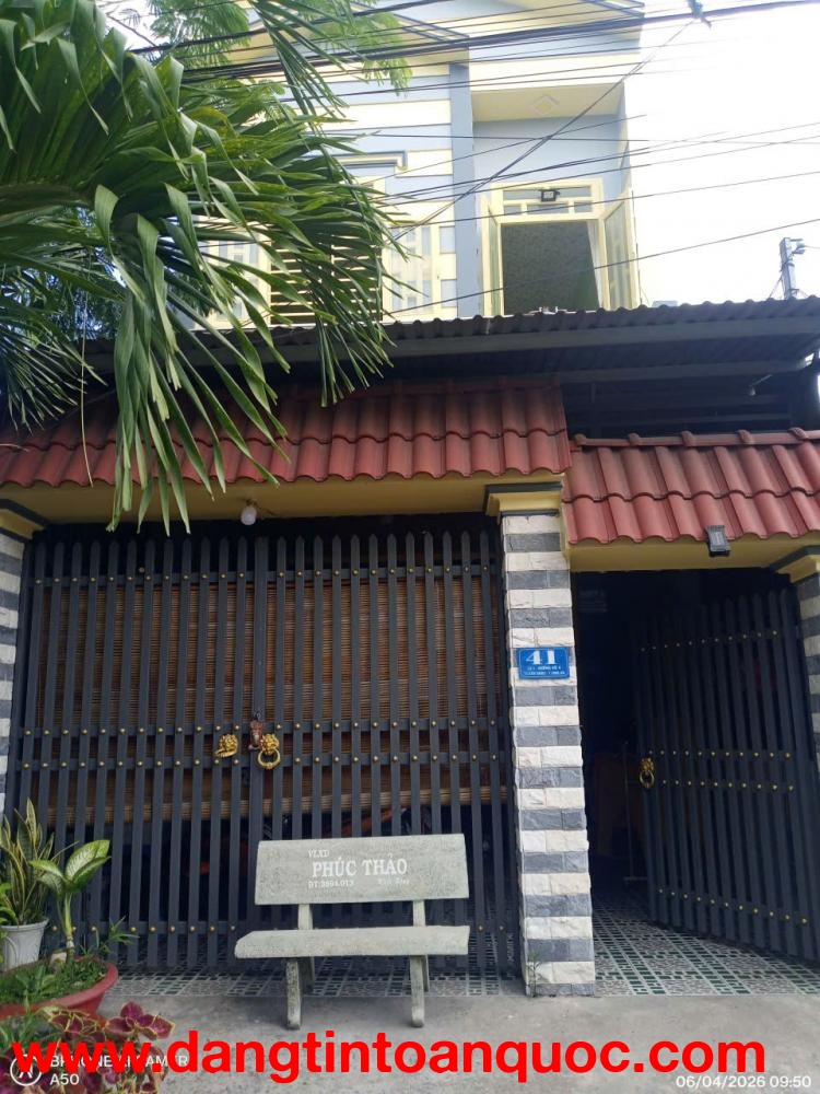 CHÍNH CHỦ Cần Bán Nhà riêng tại đường số 4, Khu dân cư Tân Kim, Xã Cần Giuộc, Tây Ninh