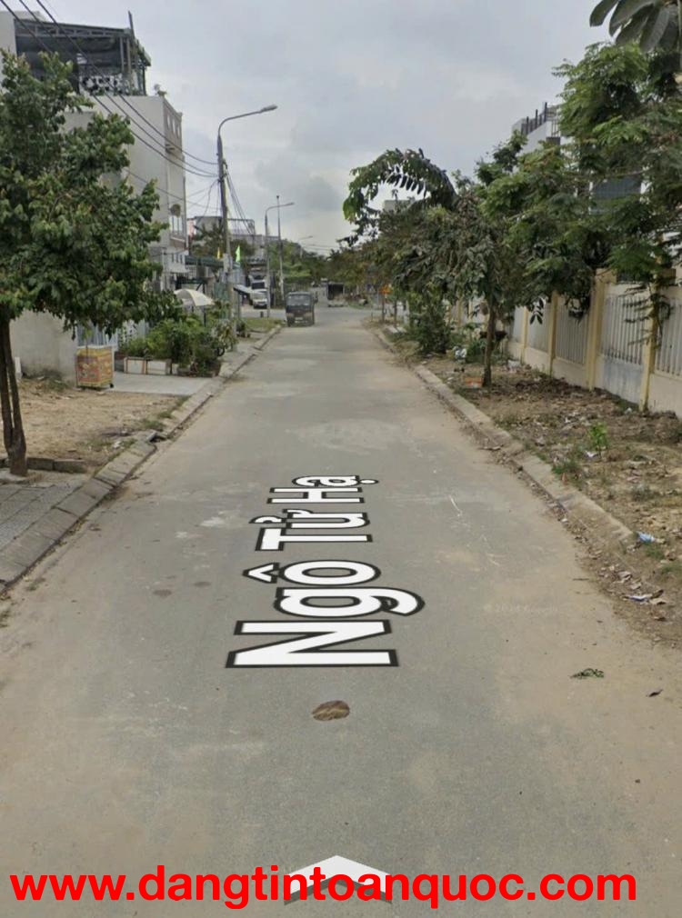 Bán đất mặt tiền đường Ngô Tử Hạ - Gía đầu tư