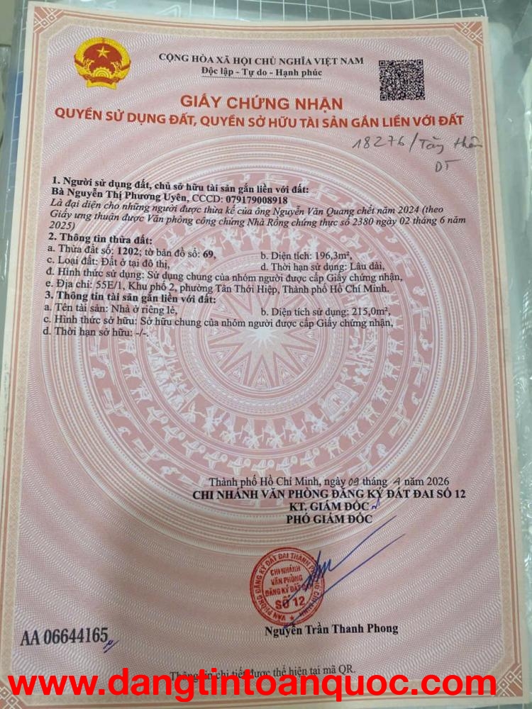 NHÀ MT HIỆP THÀNH 11 – NGAY CHỢ GIẢN DÂN – 17TR/THÁNG – GIÁ CHỈ 8,8 TỶ