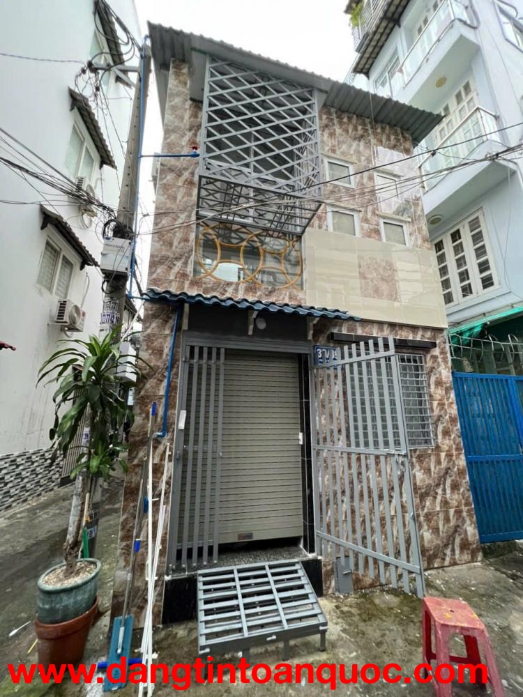 BÁN NHÀ HXH PHƯỜNG CẦU KIỆU MỚI - DT 32.2M2 TRỆT LẦU - SHR - 5.9 TỶ. LH:0931222249