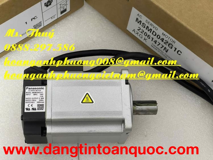 MSMD042G1C - Động cơ Servo Panasonic nhập khẩu, giá tốt