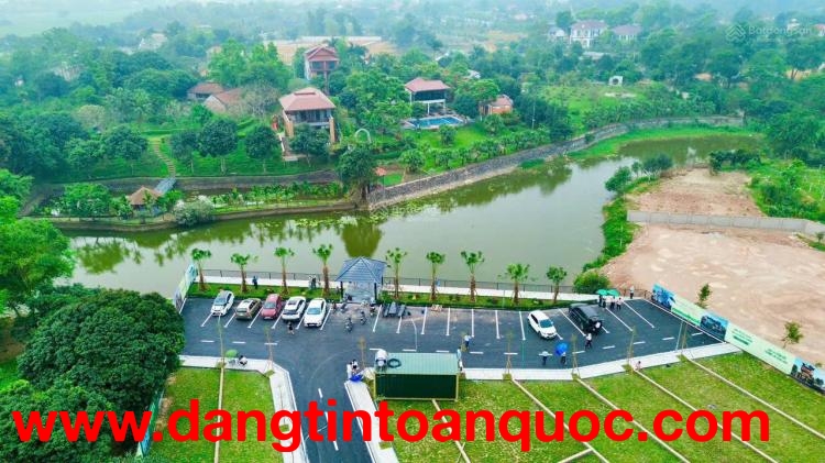 Hiếm có, lô đất 100m sổ đỏ F0, giá gốc, view hồ, gần ĐHQG, FPT