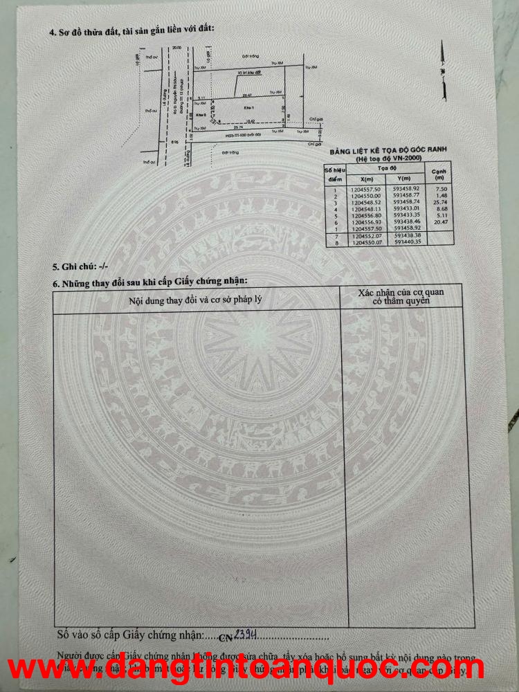 LÔ ĐẤT 2 MẶT TIỀN SIÊU ĐẸP – PHÙNG THỊ CHIỆN, THỚI TAM THÔN – HÓC MÔN