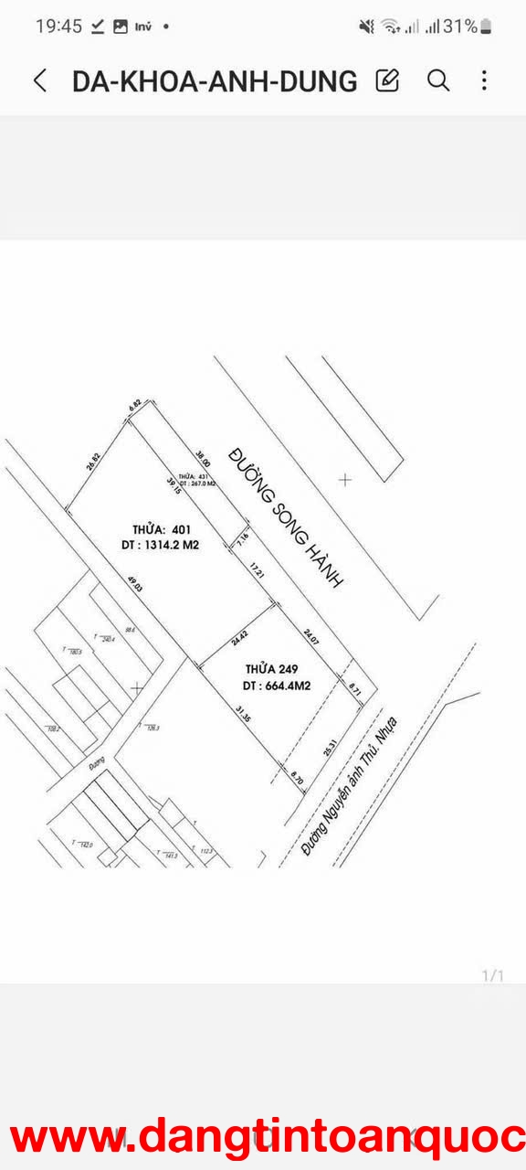 SIÊU PHẨM 2 MT NGUYỄN ẢNH THỦ – GÓC SONG HÀNH – GIẢM 55 TỶ