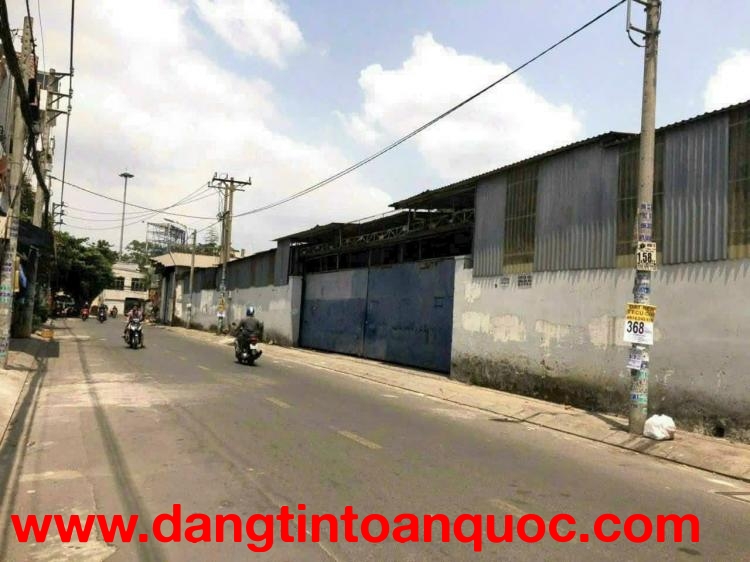 XƯỞNG MẶT TIỀN – 1 XẸT QUỐC LỘ 1A, NGAY CẦU VƯỢT QUANG TRUNG, Q12