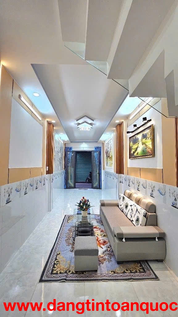 MTKD - Đường 6M - 5 Tỷ Nhỉnh - Bình Tân - Gần Chợ, Trường Học - Giáp Tân Phú - 45M2 - 2 TẦNG - 3PN(C