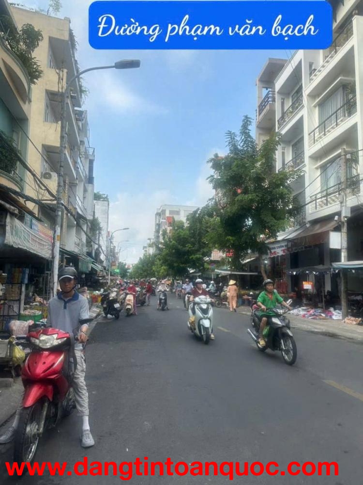 NHÀ MẶT TIỀN CHỢ PHẠM VĂN BẠCH - CHÍNH CHỦ CHO THUÊ 570 PHẠM VĂN BẠCH - P12