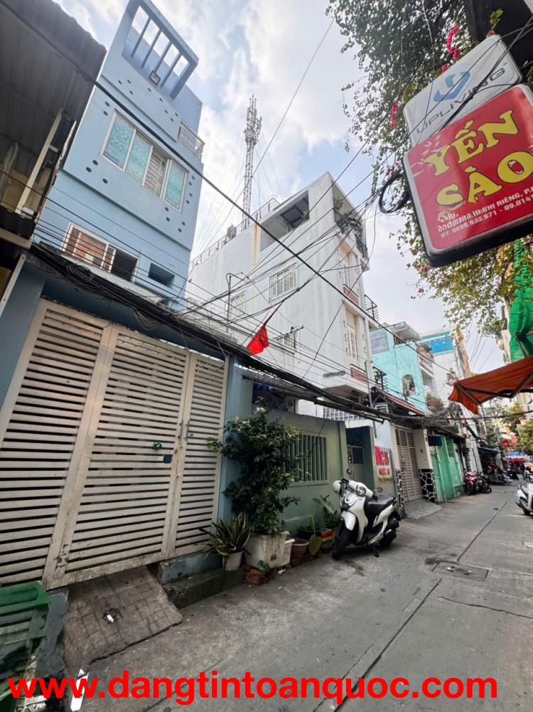 CHÍNH CHỦ CẦN BÁN NHÀ 4 TẦNG MẶT TIỀN HXH Đ.LÊ THỊ RIÊNG, BẾN THÀNH, QUẬN 1 - DT LỚN 76M2 FULL THỔ -