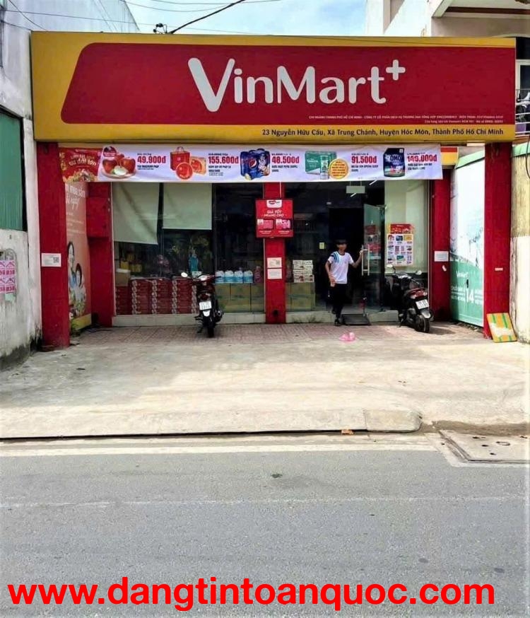 MẶT TIỀN KHỦNG 8x26M NGUYỄN HỮU CẦU TRUNG CHÁNH, HÓC MÔN 14,5 TỶ‼️