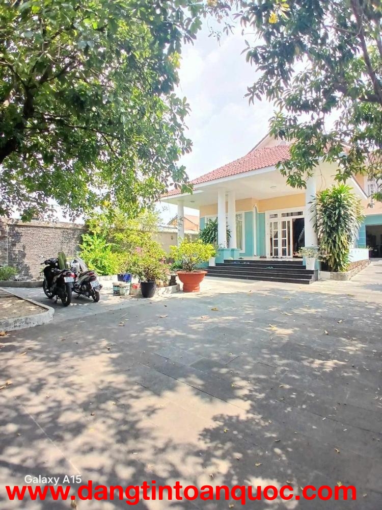 GẤP BÁN GIẢM SÂU 9 TỶ - BIỆT THỰ SÂN VƯỜN MẶT TIỀN THẠNH LỘC QUẬN 12 GIÁP GÒ VẤP 571M2 - CÒN 36 TỶ