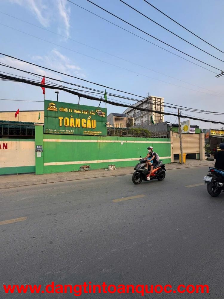 HOT GIÁ SỐC VƯỜN LÀI Q12 – MẶT TIỀN (8X42) KINH DOANH ĐỈNH GIÁ RẺ