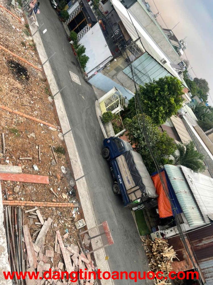 Bán đất 5x23m giá 3,75 tỷ Đường nhựa 6m thông Đông Thạnh 7