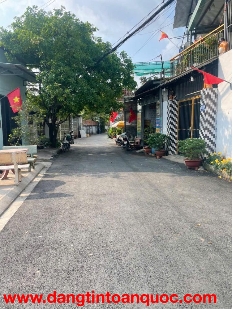 Bán đất 5x22m giá 3,75 tỷ Đường nhựa 6m thông Đông Thạnh 7