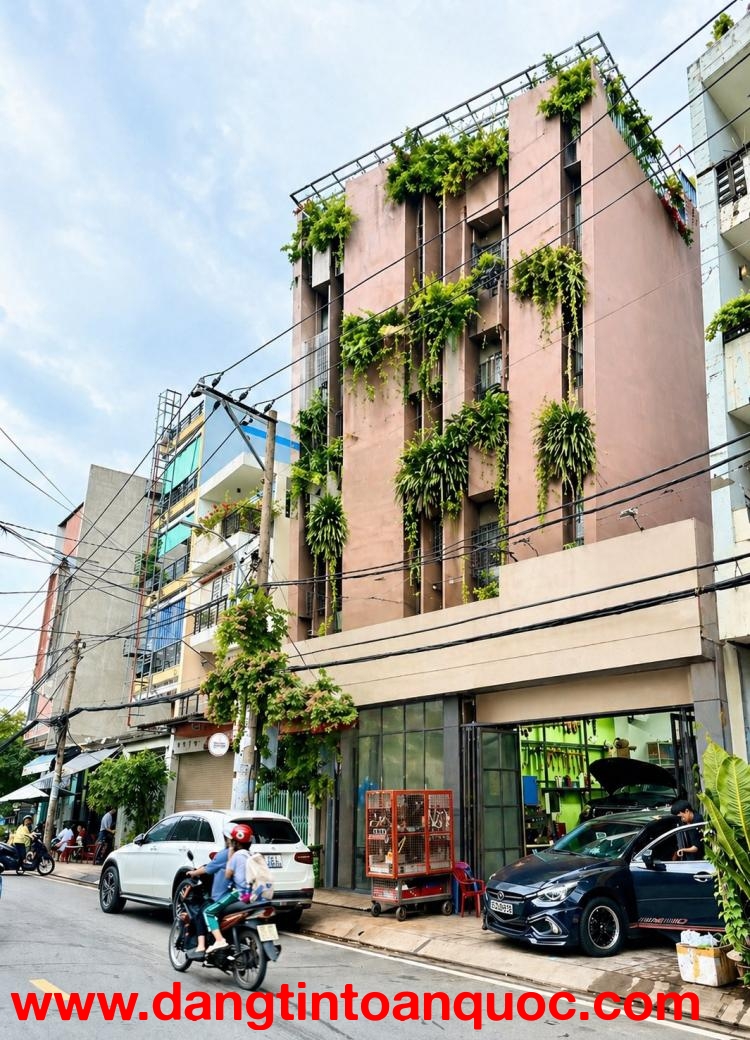 NHÀ MẶT TIỀN TÂY THẠNH – 74M2 – 6 TẦNG – 10 PN – THANG MÁY – NGAY ĐHCT  NHỈNH 10