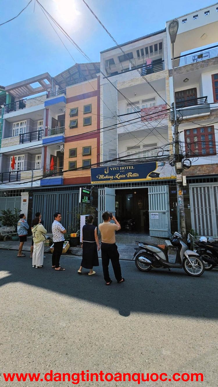 Bán Khách sạn 158 Phan Anh Tân Phú 80m2 (18x5) 4 Tầng 11PN - Sổ Đỏ 11.8 Tỷ. LH 0898333313