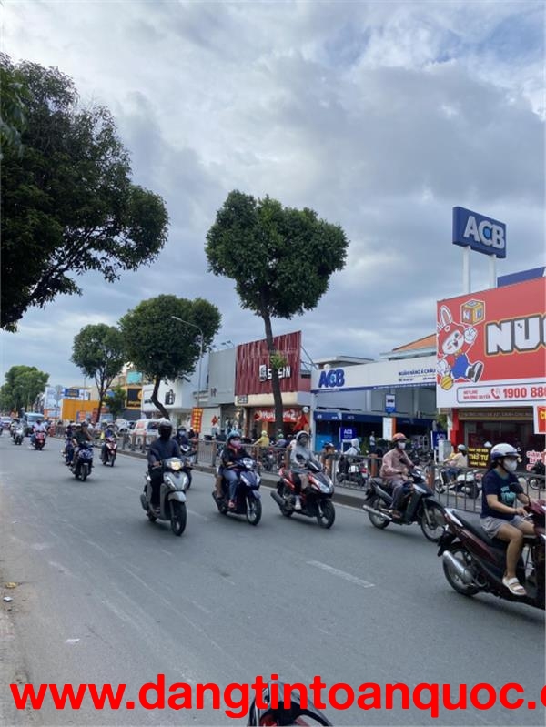 Mặt Tiền Quang Trung 4x17m cn 51m2. Đang kinh doanh coffee. Giá 9,7 tỷ