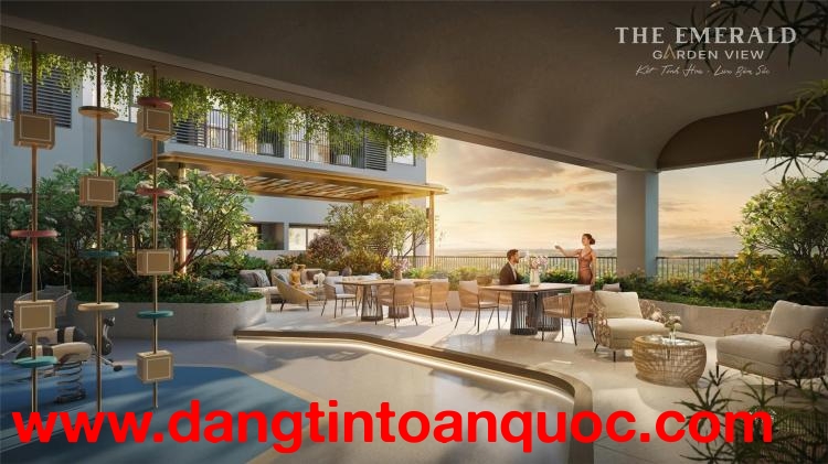 The Emerald Garden View chỉ 9 triệu mỗi tháng nhận ngay căn view chuẩn sống xanh tại Thuận An