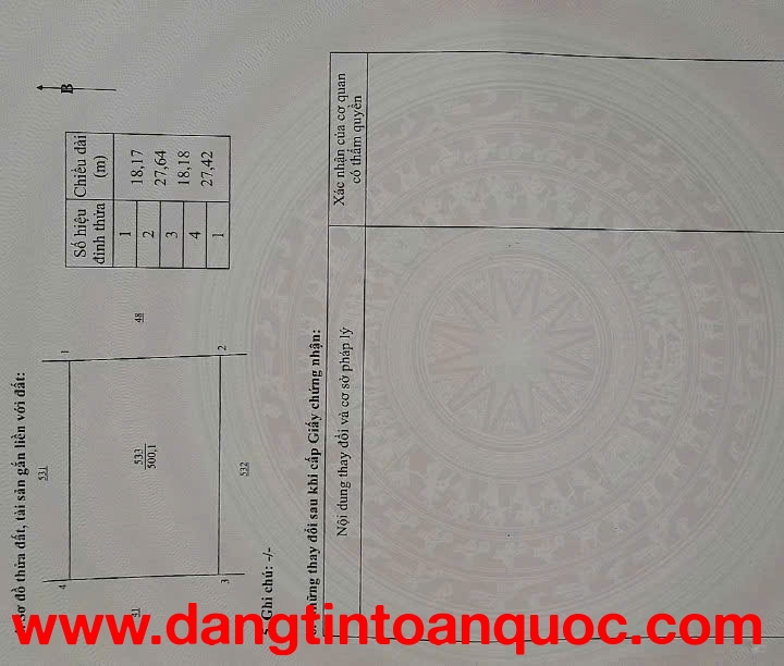 ĐẦU TƯ SINH LỜI - Chính Chủ Bán Lô Đất Giá Rẻ Xã Tân Phú Tây, Mỏ Cày Bắc, Bến Tre