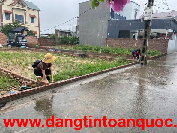 Thửa đất chỉ 3.x tỷ, 100m2, mt6.7m, lô góc, ô tô chạy vòng quanh, Bắc Thượng, Sóc Sơn.