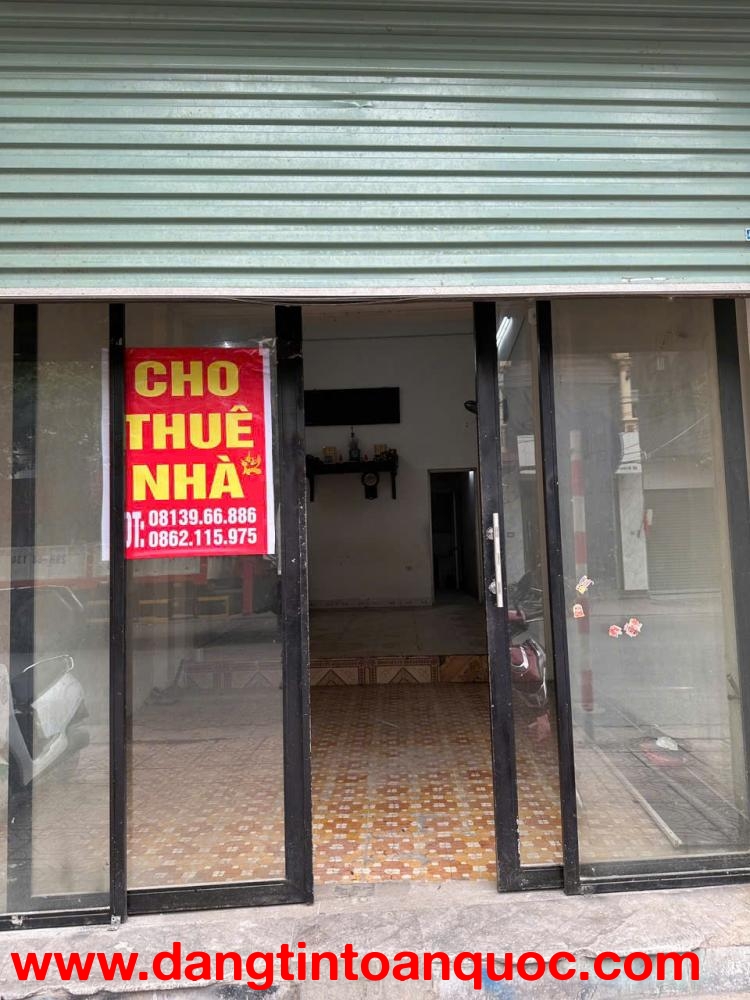 CHO THUÊ NHÀ MẶT ĐƯỜNG – VỊ TRÍ KINH DOANH ĐẸP